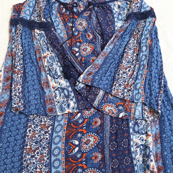 American Rag Flare Sleeve Slip Dress - Picture 2 of 9